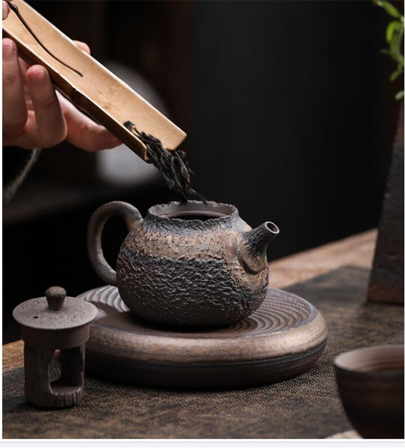 Retro Stoneware Teapot Kettle - Dream Home Finds