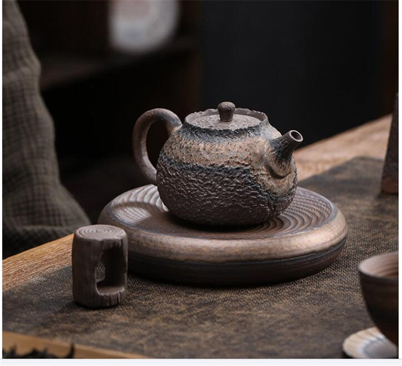 Retro Stoneware Teapot Kettle - Dream Home Finds