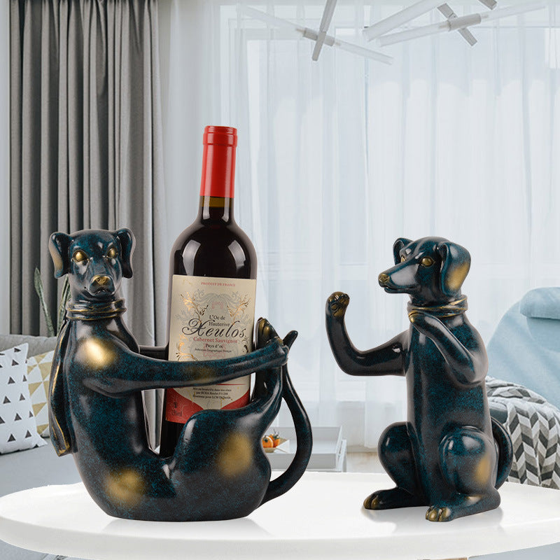 Lux Home Dog Wine Rack - Dream Home Finds