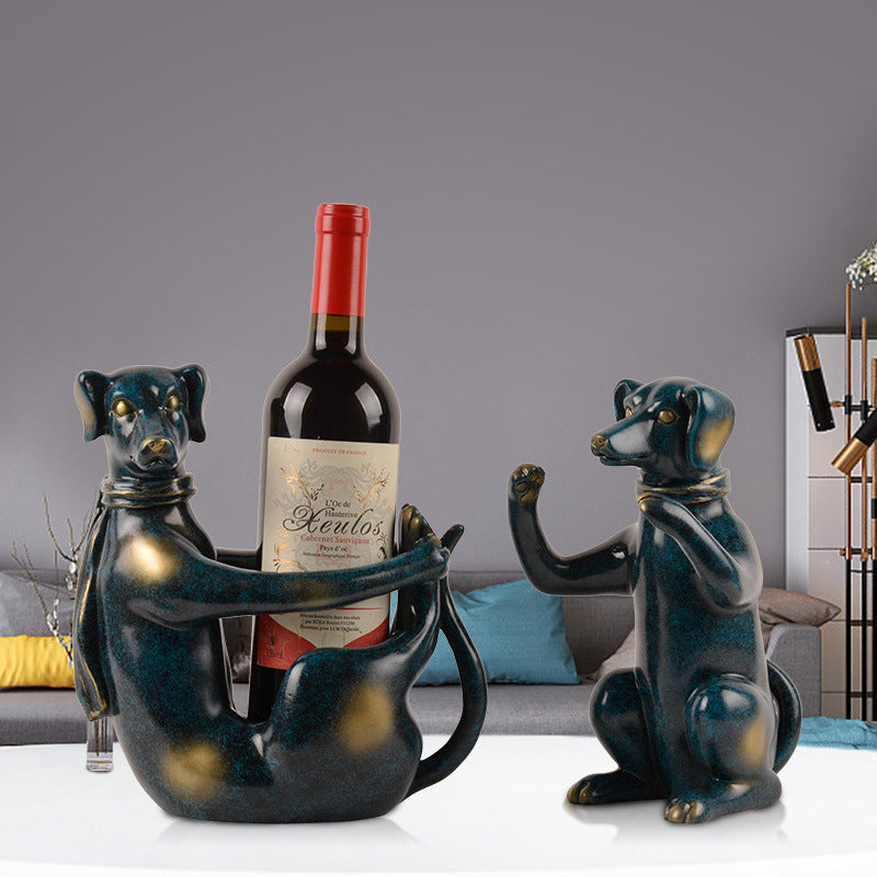 Lux Home Dog Wine Rack - Dream Home Finds